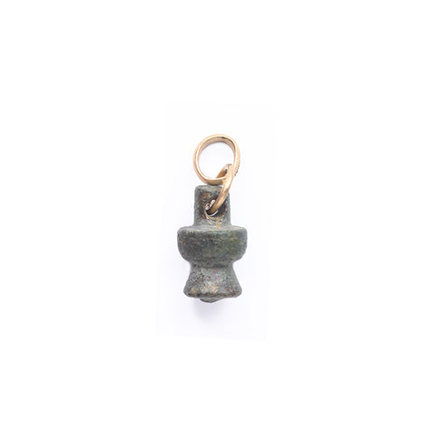 Ancient Bead Amulet, 18k