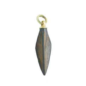 Large Ancient Arrowhead Amulet, 18k