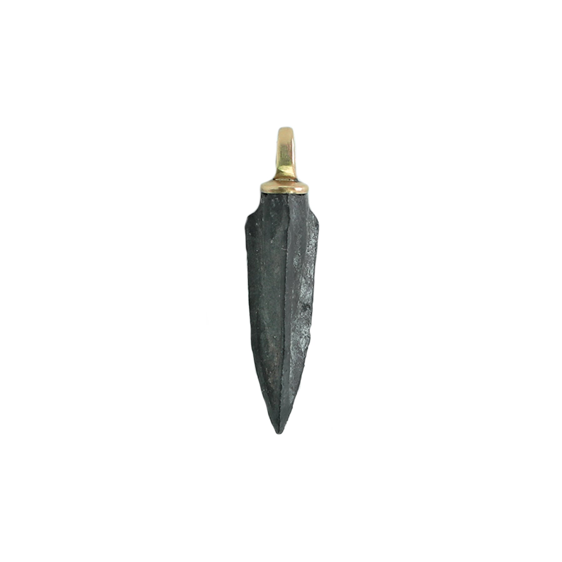 Small Ancient Arrowhead Amulet, 18k