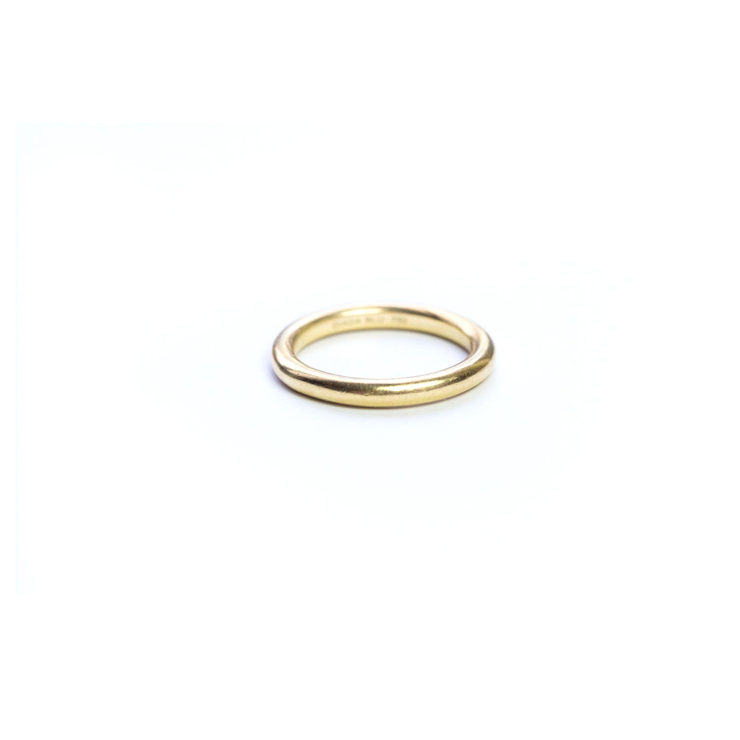 18k Yellow Gold Band Ring